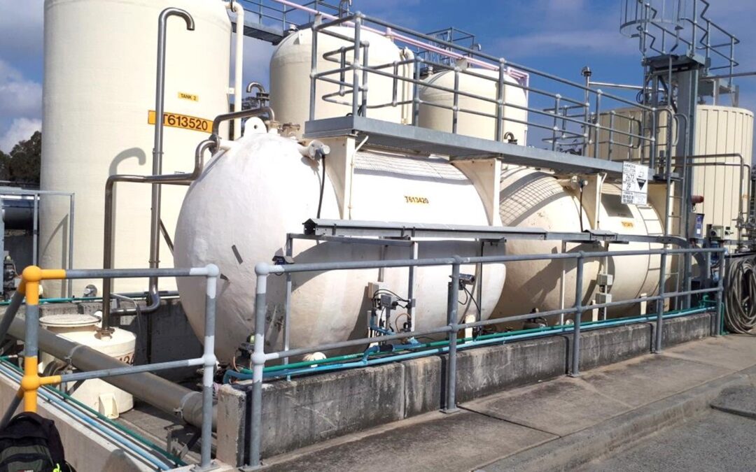 Helping secure Sydney’s water supply with safe chemical storage